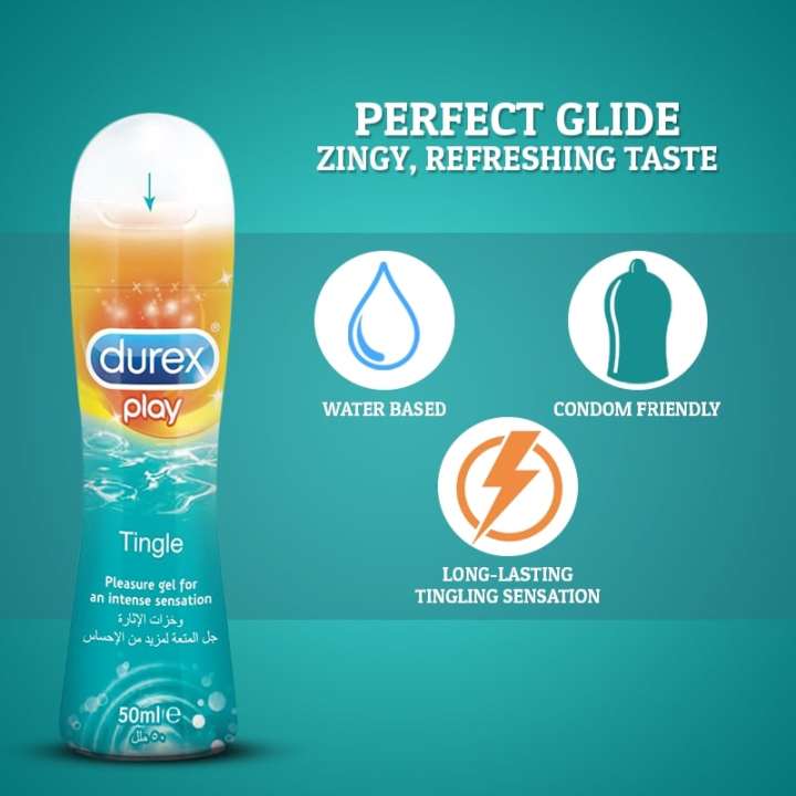 Durex Perfect Glide /Play tingle Lube 50 ml