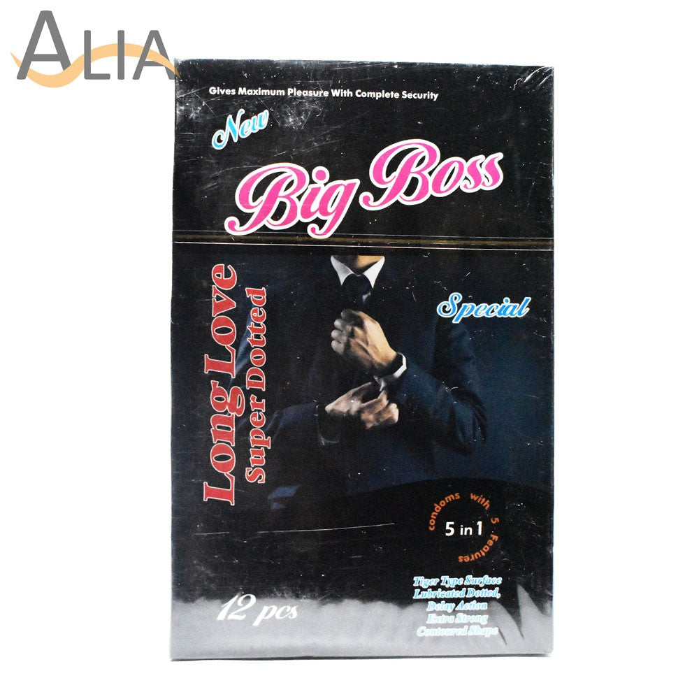 Big Boss Long Love Condom ( 5 in 1 Features)