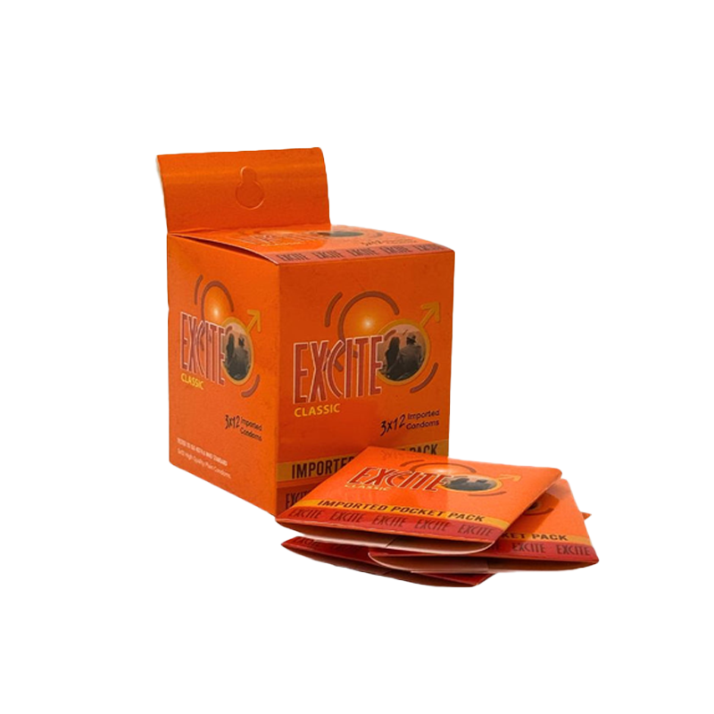 Excite Classic Imported condoms By CSM