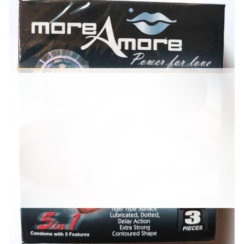 More Long Love Dotted Condom (5 in 1 Features)