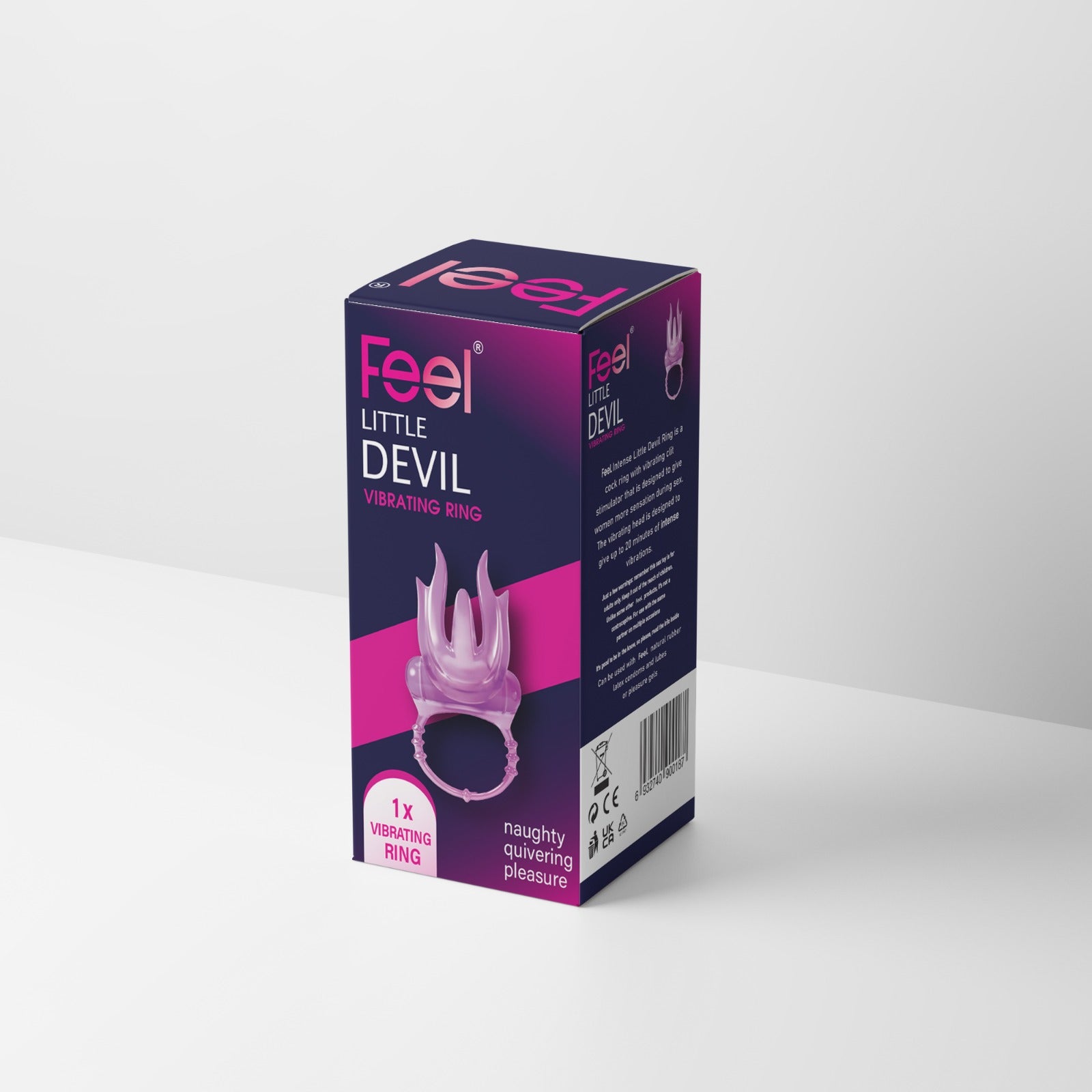 Feel Intense Orgascmic Pure Little Devil Vibrating Ring