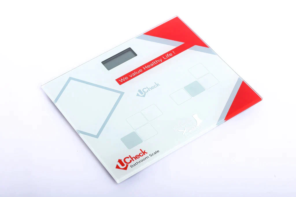 Ucheck Digital Body Weight Glass Scale-Weight Machine - Bathroom scale